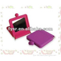 New style! mini fashion colorful silicone purse mirror cosmetic purse mirrors